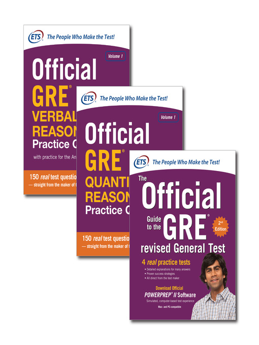 Title details for Official GRE Super Power Pack by Educational Testing Service - Available